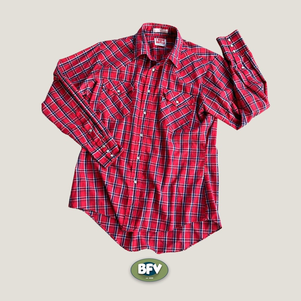 LEVIS 70s 80s Button Up
